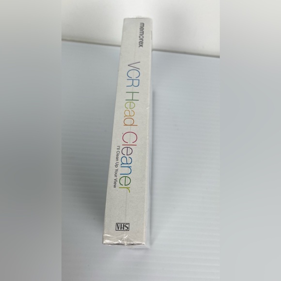 Memorex VHS VCR Video Head Cleaner Increase Signal Quality Maintenance SEALED - Picture 4 of 5